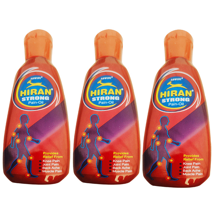 Aswini Hiran Strong Pain Oil (80ml Each) - Classic Derma