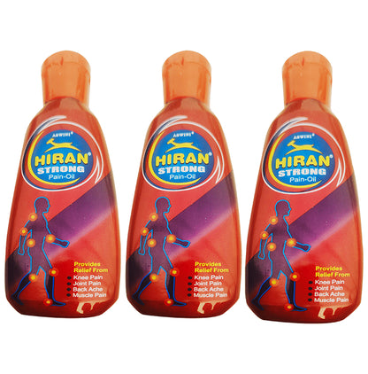 Aswini Hiran Strong Pain Oil (80ml Each) - Classic Derma