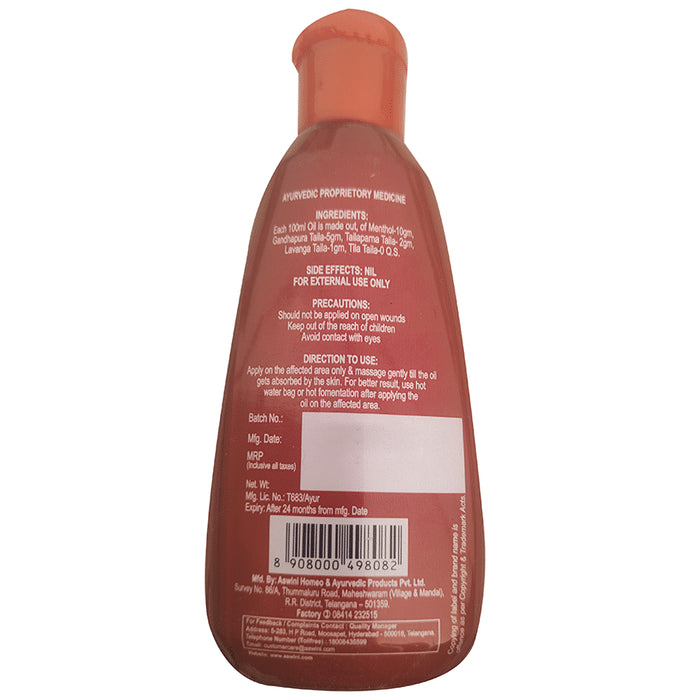 Aswini Hiran Strong Pain Oil (80ml Each)