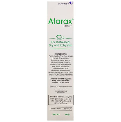 Atarax Cream For Distressed Dry And Itchy Skin