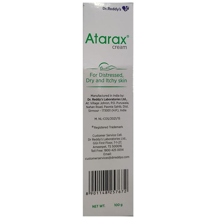 Atarax Cream For Distressed Dry And Itchy Skin