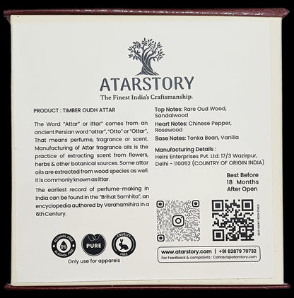Atarstory Timber Oudh Attar