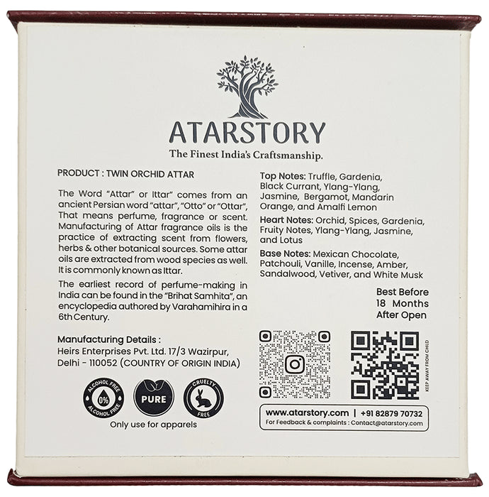 Atarstory Twin Orchid Attar