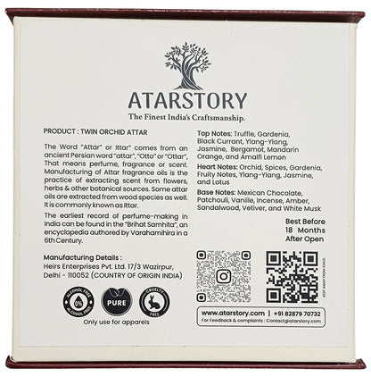 Atarstory Twin Orchid Attar
