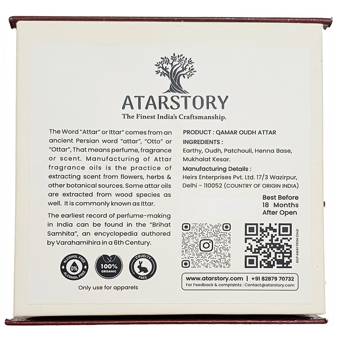 Atarstory White Musk Attar