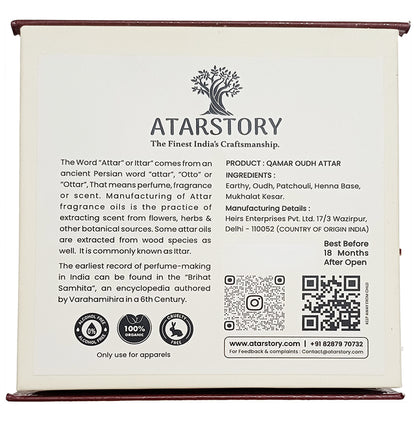 Atarstory White Musk Attar
