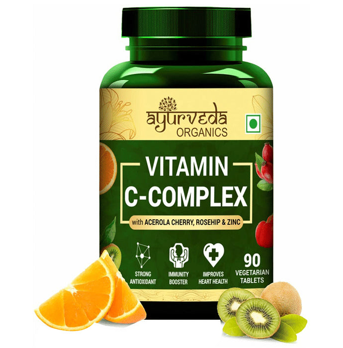 Ayurveda Organics Vitamin C Complex Vegetarian Tablet - Classic Derma
