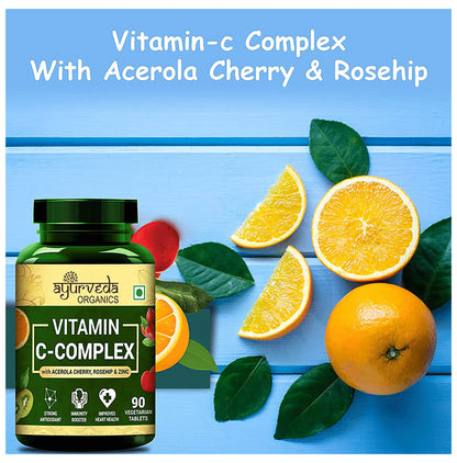 Ayurveda Organics Vitamin C Complex Vegetarian Tablet