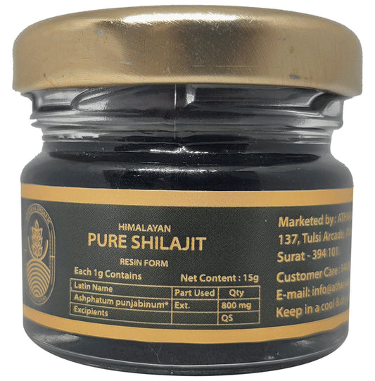 Atharvaa Organic Himalayan Pure Shilajit Resin - Classic Derma