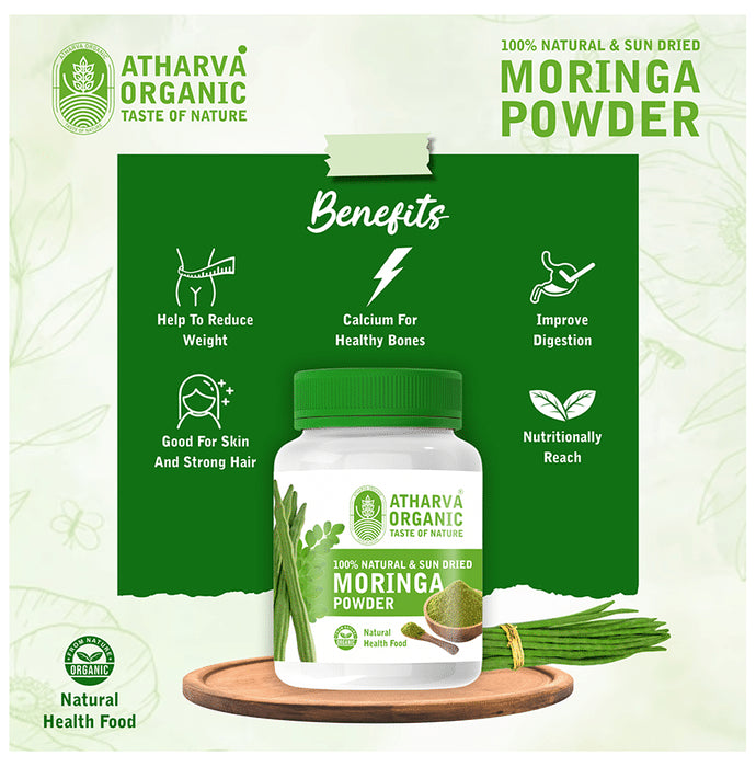 Atharvaa Organic Moringa Powder (200gm Each)