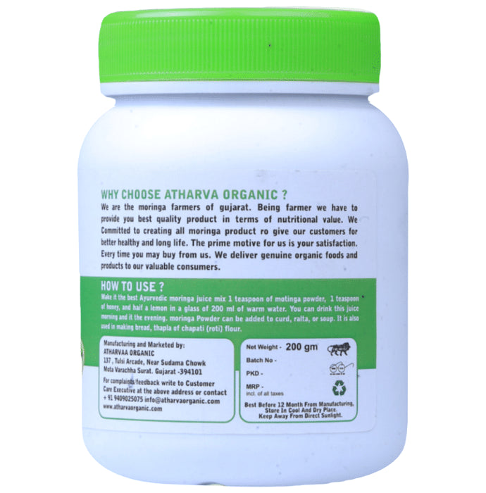 Atharvaa Organic Moringa Powder (200gm Each)