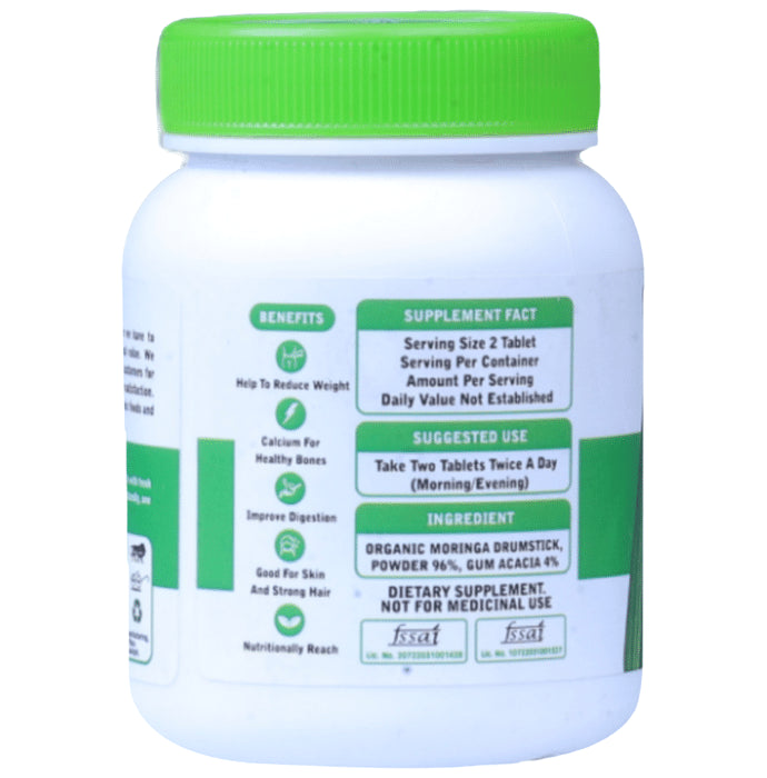 Atharvaa Organic Moringa Tablet (120 Each)