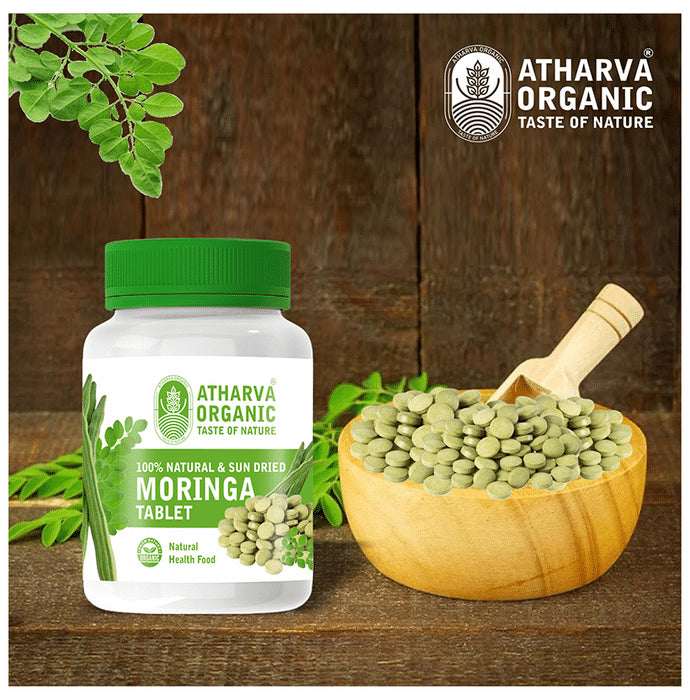 Atharvaa Organic Moringa Tablet (120 Each)