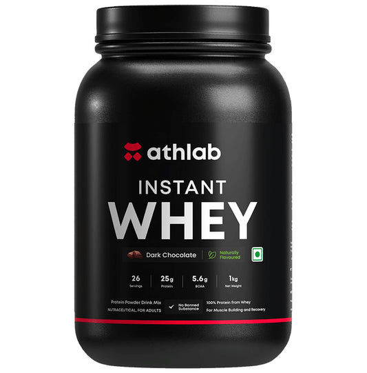Athlab Instant Whey Protein Powder Dark Chocolate - Classic Derma