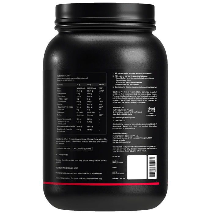 Athlab Instant Whey Protein Powder Dark Chocolate