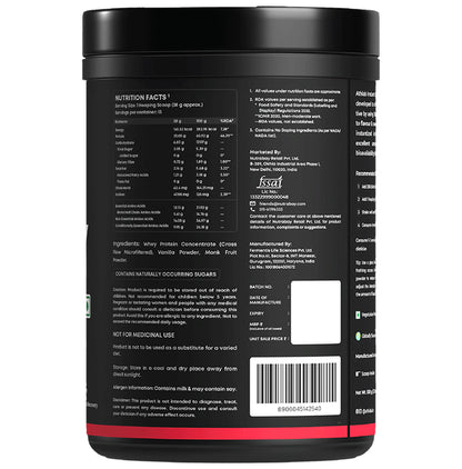 Athlab Instant Whey Protein Powder Vanilla Bean