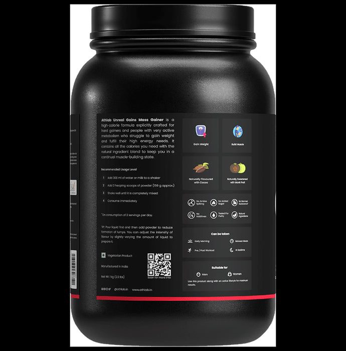 Athlab Unreal Gains Powder Dutch Chocolate