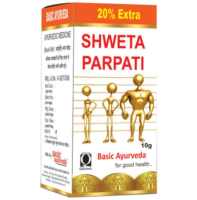 Basic Ayurveda Shweta Parpati - Classic Derma