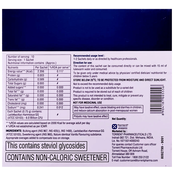 Atogla Probio Probiotic Supplement | Tasty Granules | With Non-Calorie Sweetener