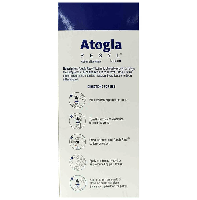 Atogla Resyl Moisturising Lotion for Sensitive Skin | Paraben-Free