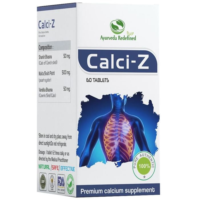 Ayurveda Redefined Calci-Z Tablet - Classic Derma