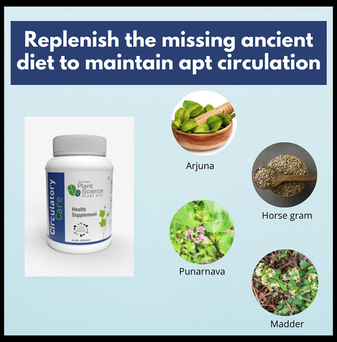 Atrimed Plant Science Plant Diet Circulatory Care Veg Capsule