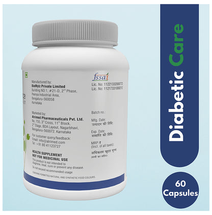 Atrimed Plant Science Plant Diet Diabetic Care Veg. Capsule