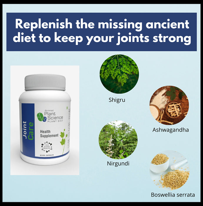 Atrimed Plant Science Plant Diet Joint Care Veg Capsule