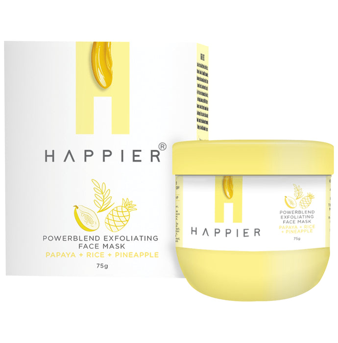Happier Powerblend Exfoliating Face Mask - Classic Derma