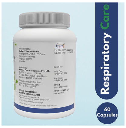 Atrimed Plant Science Plant Diet Respiratory Care Veg. Capsule