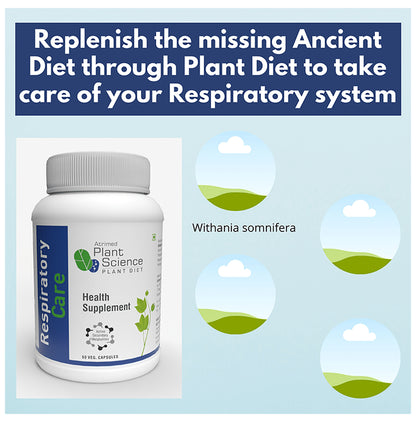 Atrimed Plant Science Plant Diet Respiratory Care Veg. Capsule