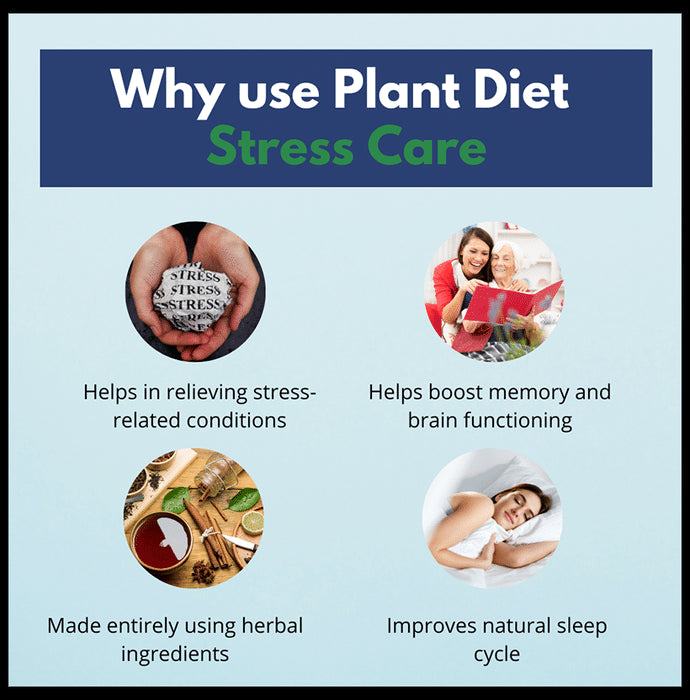 Atrimed Plant Science Plant Diet Stress Care Veg Capsule