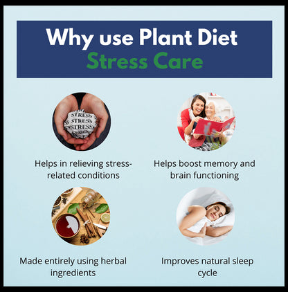 Atrimed Plant Science Plant Diet Stress Care Veg Capsule