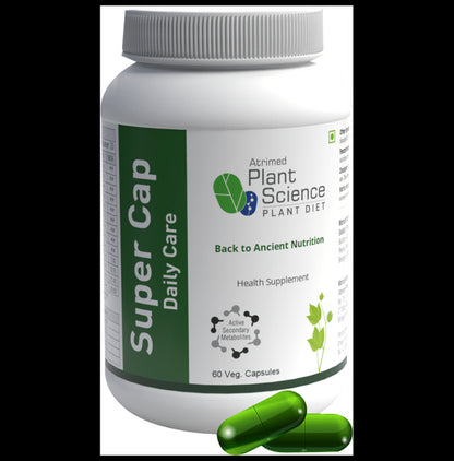 Atrimed Plant Science Super Cap daily Care Veg. Capsule - Classic Derma