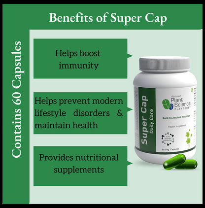 Atrimed Plant Science Super Cap daily Care Veg. Capsule