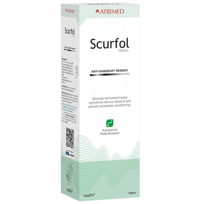 Atrimed Scurfol Topical Anti-Dandruff Remedy - Classic Derma