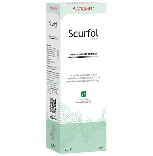 Atrimed Scurfol Topical Anti-Dandruff Remedy - Classic Derma