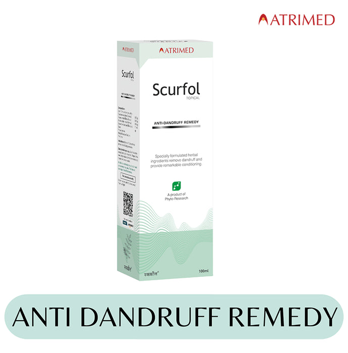 Atrimed Scurfol Topical Anti-Dandruff Remedy