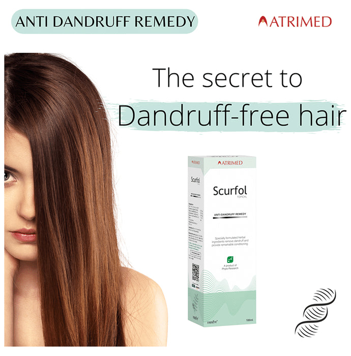 Atrimed Scurfol Topical Anti-Dandruff Remedy