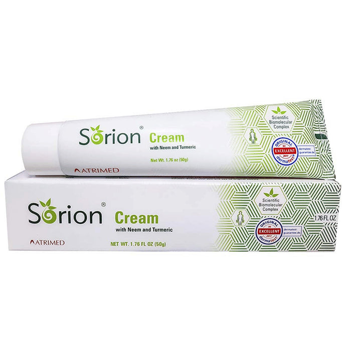 Atrimed Sorion Moisturiser Cream with Neem & Turmeric - Classic Derma
