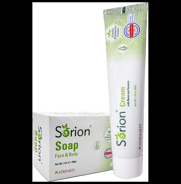 Atrimed Sorion Soap and Cream Pack - Classic Derma