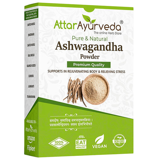 Attar Ayurveda Ashwagandha Powder - Classic Derma
