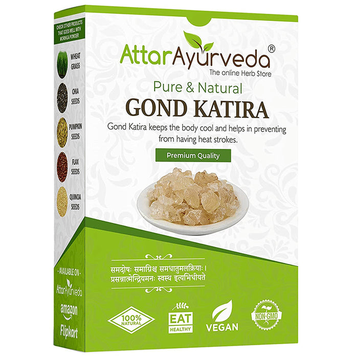 Attar Ayurveda Pure and Natural Gond Katira - Classic Derma