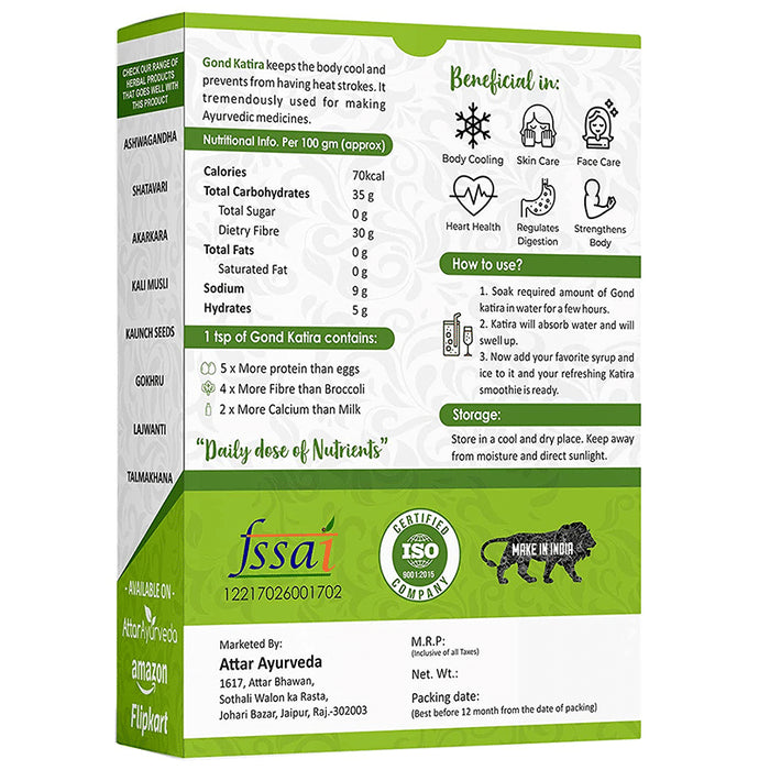 Attar Ayurveda Pure and Natural Gond Katira