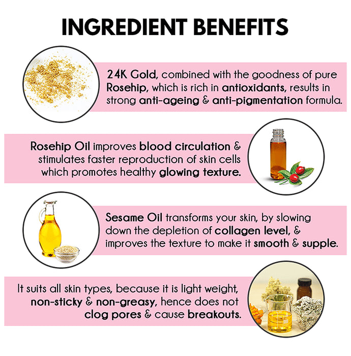 Auli Oh My God 24k Gold Pure Gold Skin Transforming Serum