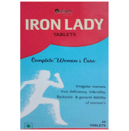 Auliya Herbals Iron Lady Tablet - Classic Derma