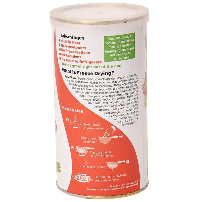 Aum Fresh Freeze Dried Strawberry