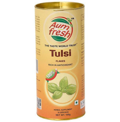 Aum Fresh Tulsi Flakes - Classic Derma