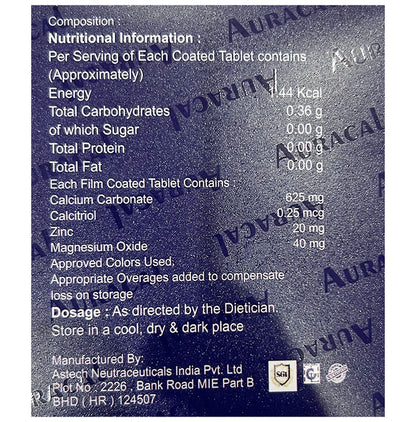Auracal 1 Tablet
