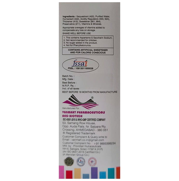 Auramin-Z Syrup Sugar Free